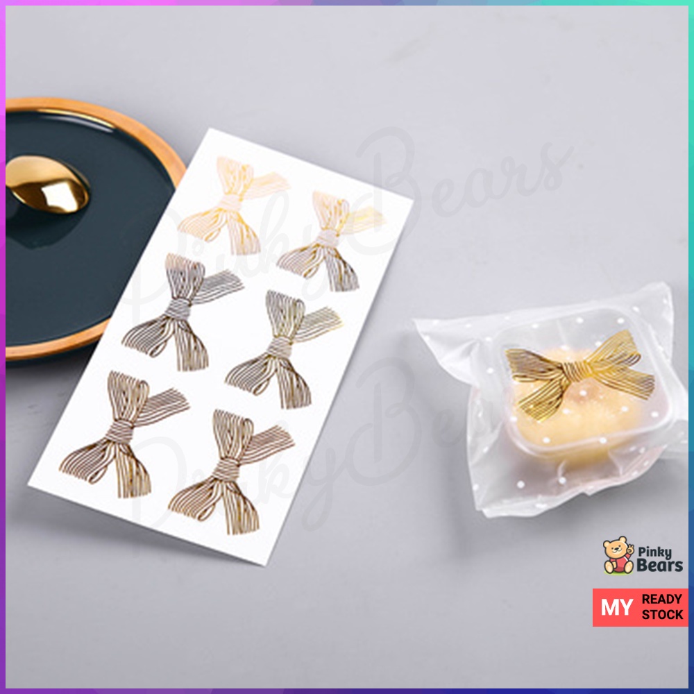 Gold Ribbon Transparent Stickers | Shopee Philippines