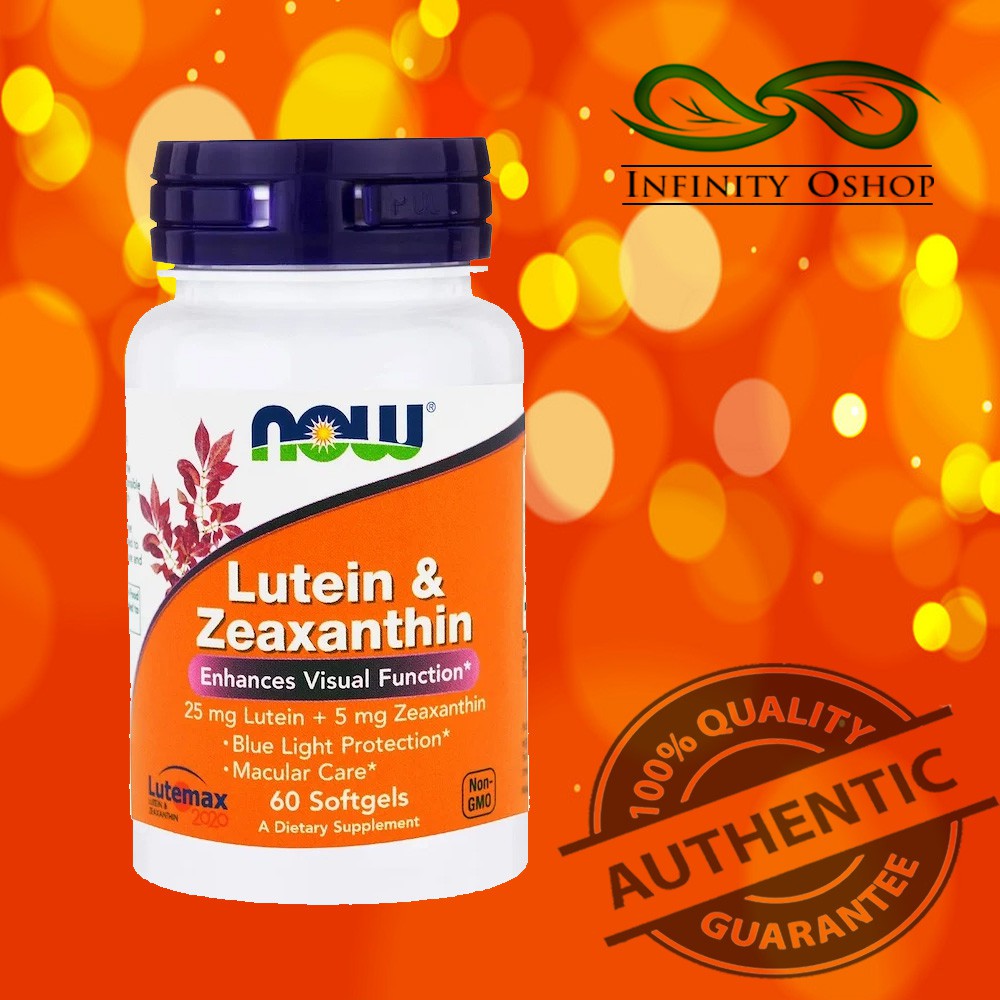 Now Foods Lutein & Zeaxanthin, 60 Softgels Shopee Philippines
