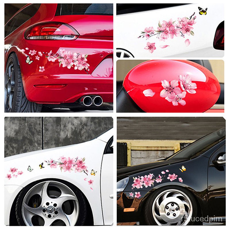 Cherry blossom deals car decal