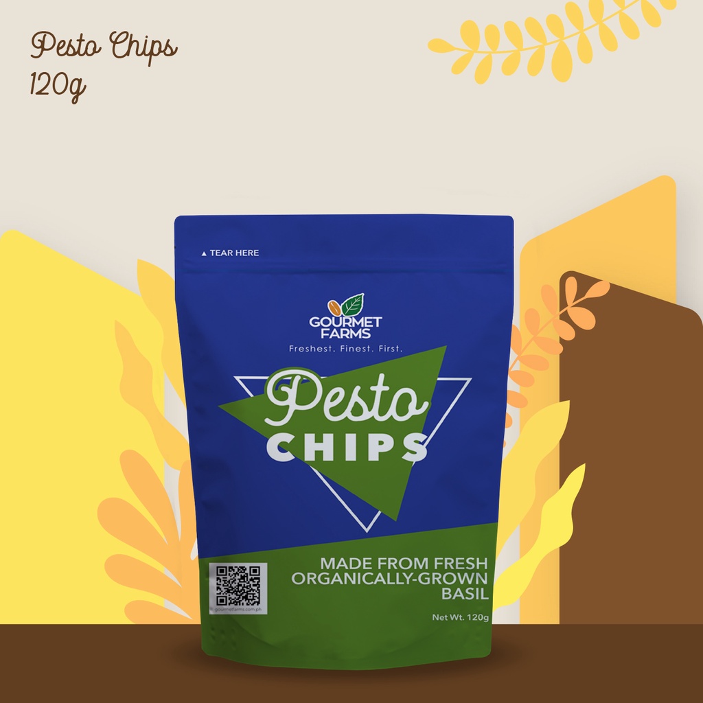 Gourmet Farms Pesto and Lettuce Chips Shopee Philippines