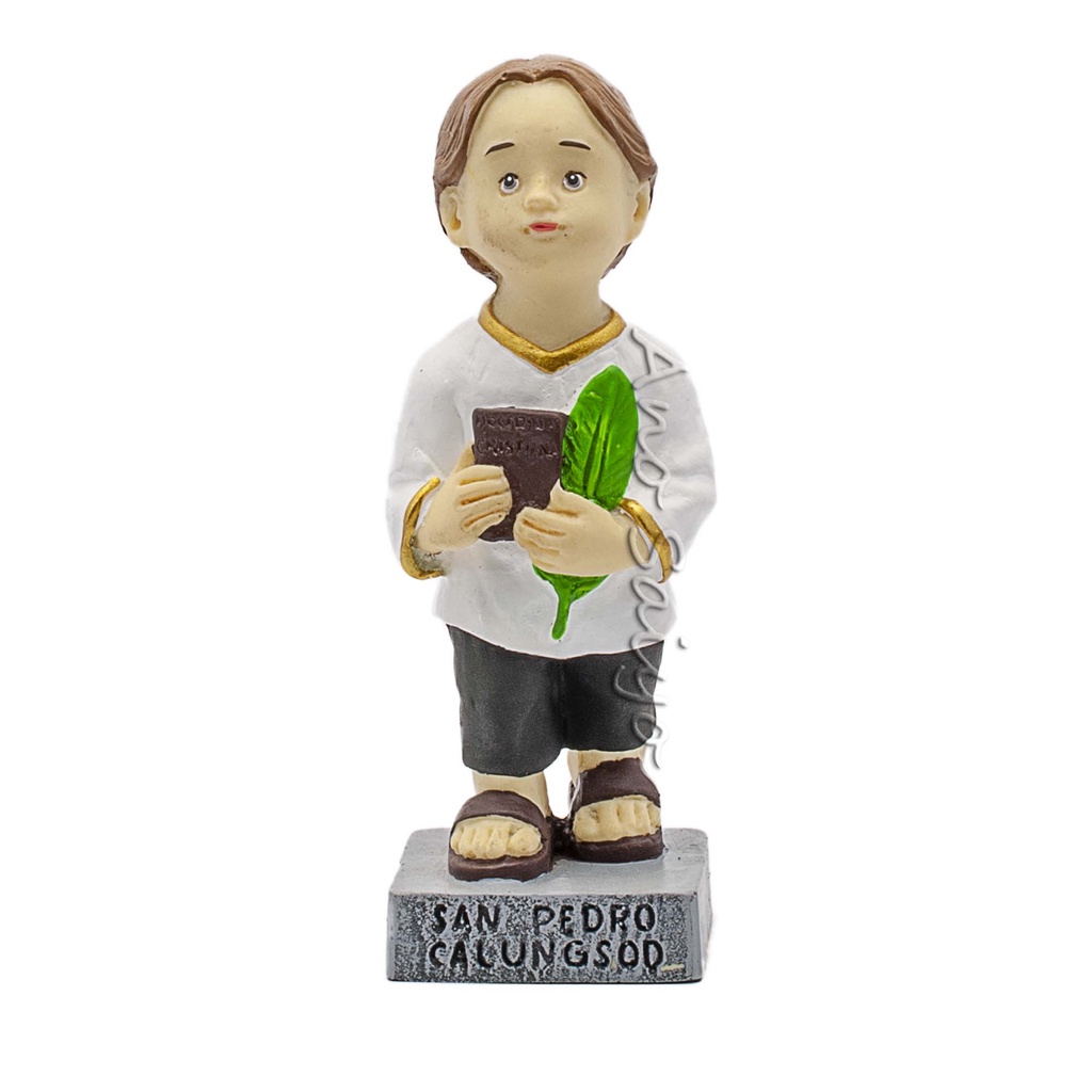 Anosaiyo San Pedro Calungsod Chibi Statue Religious Altar Figurine