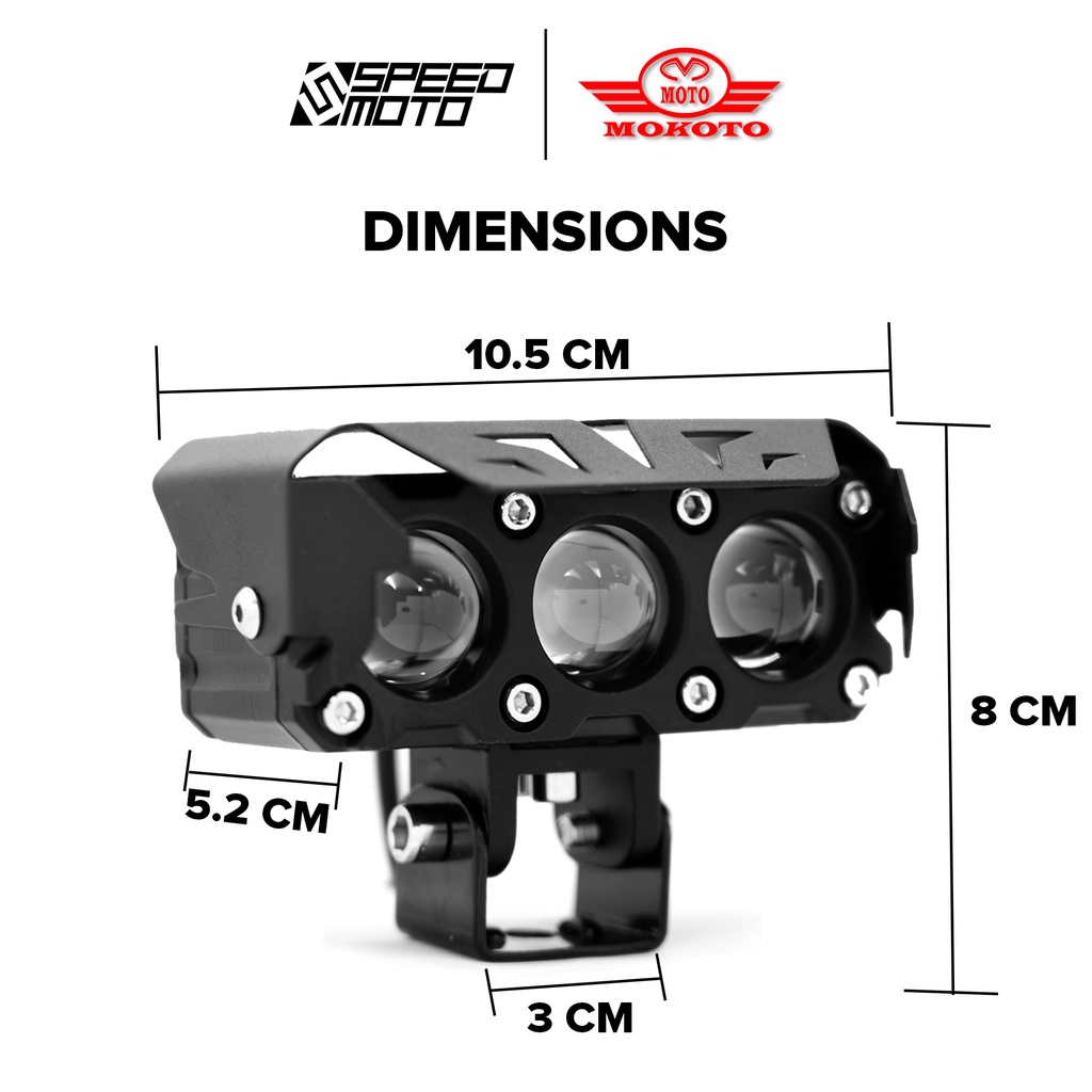 3. Mokoto CREE Quadshot