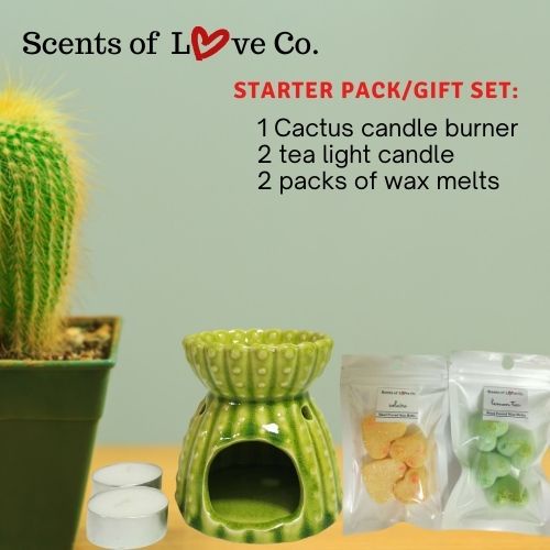 Ceramic Candle burner Oil burner Candle burner Gift SET Starter