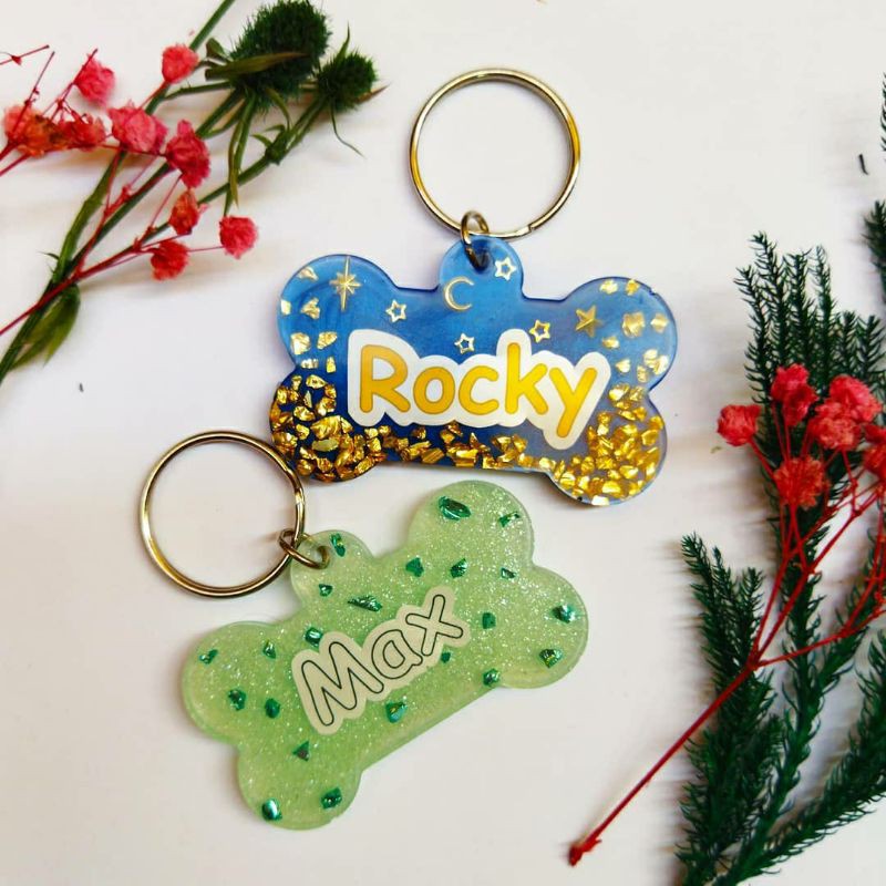 Epoxy dog clearance tags