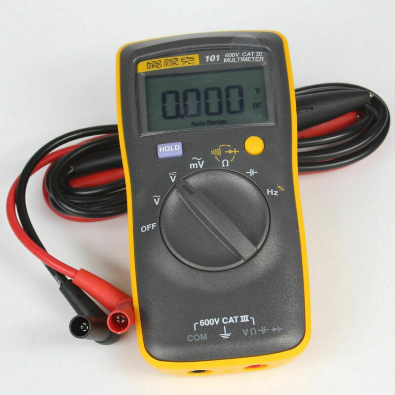 FLUKE] 101 Basic Digital Multimeter Pocket Portable Meter AC DC Volt Tester