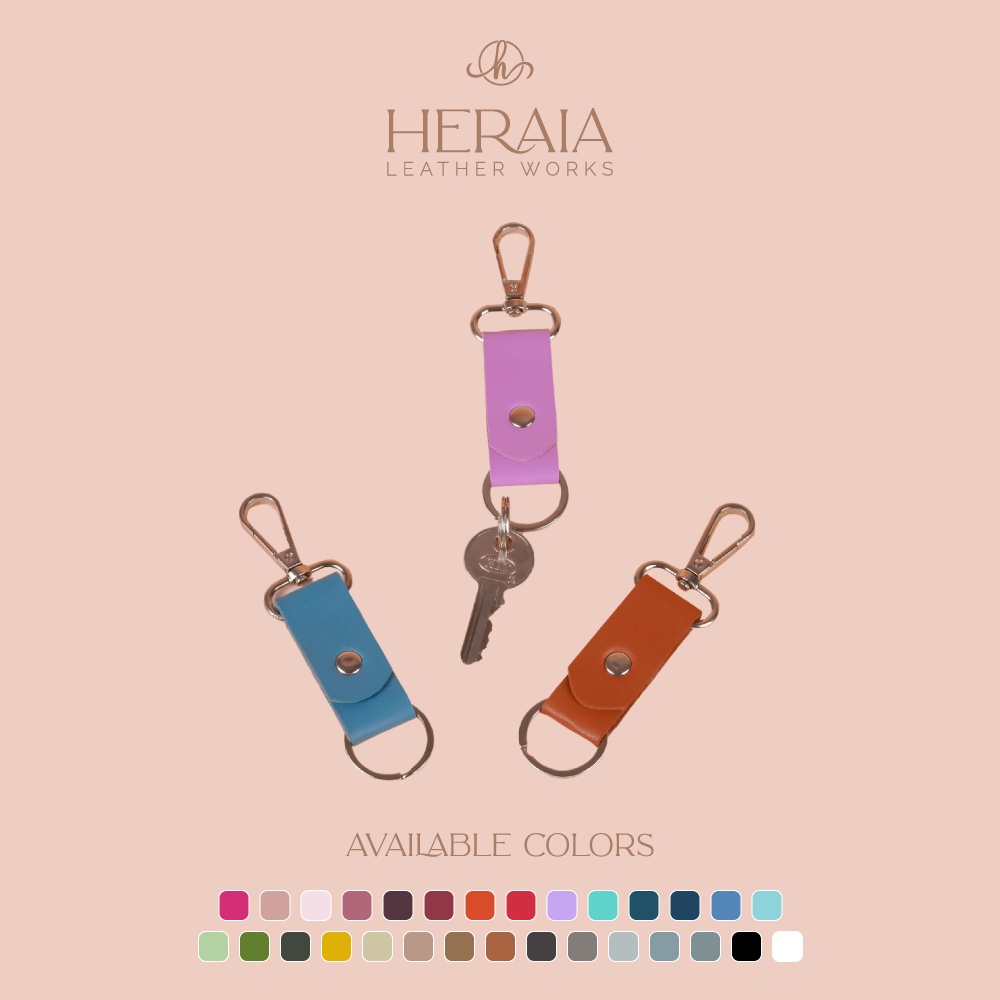 Small Leather Key Holder (Standard or Personalized)