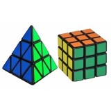 Magic Cube 3x3 and Pyraminx Bundle Set Black | Shopee Philippines