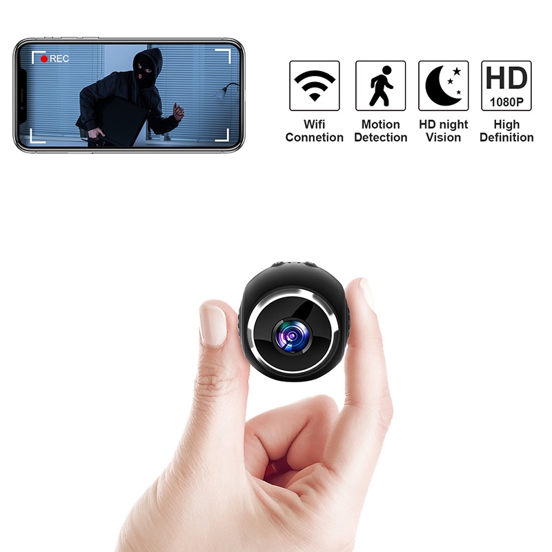 CCTV Wireless Small WiFi Mini Camera 1080P Home Conference DV Camera ...