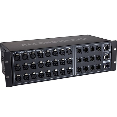 Allen & Heath GLD AR2412 24x12 Main Remote Stage Rack for GLD & Qu ...