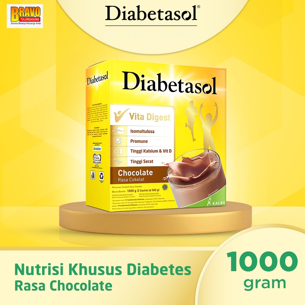 Bravo Supermarket Diabetasol Jumbo Chocolate 1000g Shopee Philippines