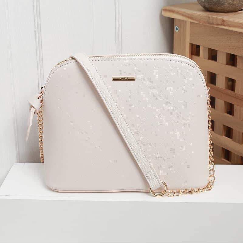 Aldo white best sale sling bag