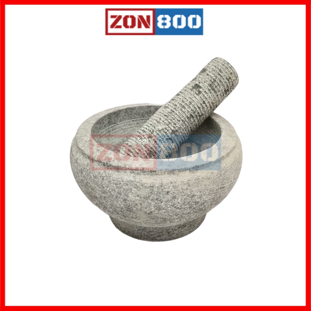 Batu Lesung Granite Stone Mortar And Pestle Kitchen/Stone Mortar