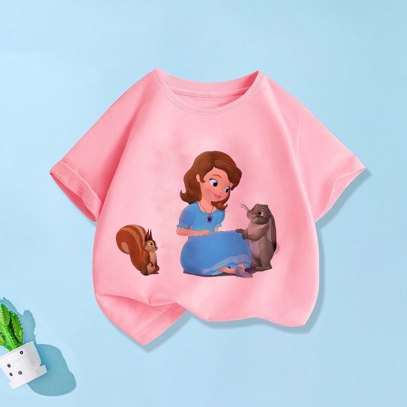 Sofia The First Dress KidsBaby Clothes Cartoon Clothes For Girls Disney 