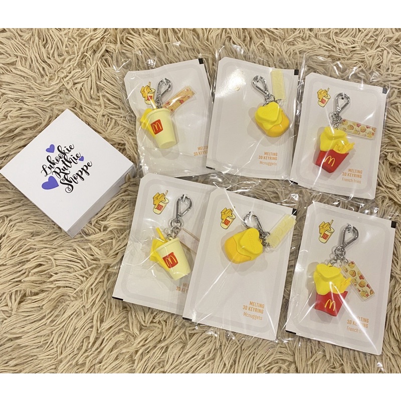 BTS x McDonald's Melting Bag Charm