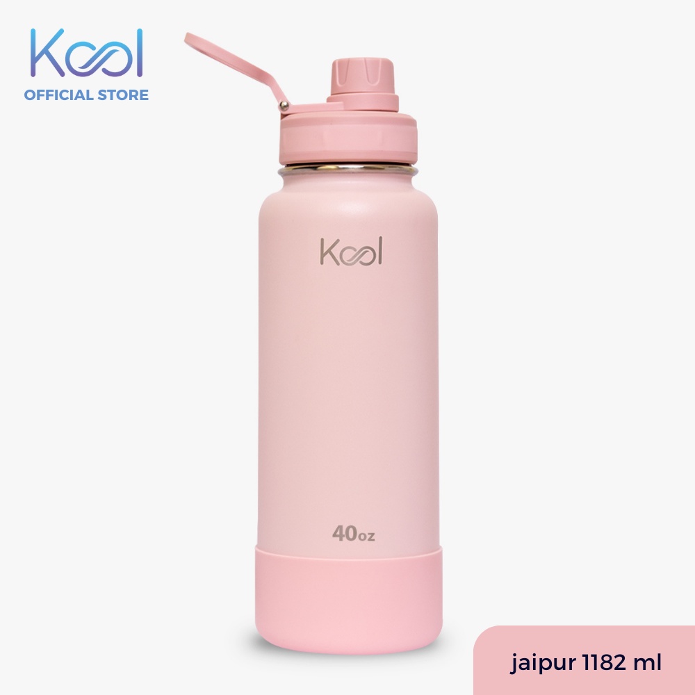 Kool Insulated Stainless Steel Water Bottle With Silicone Boot - Jaipur ...