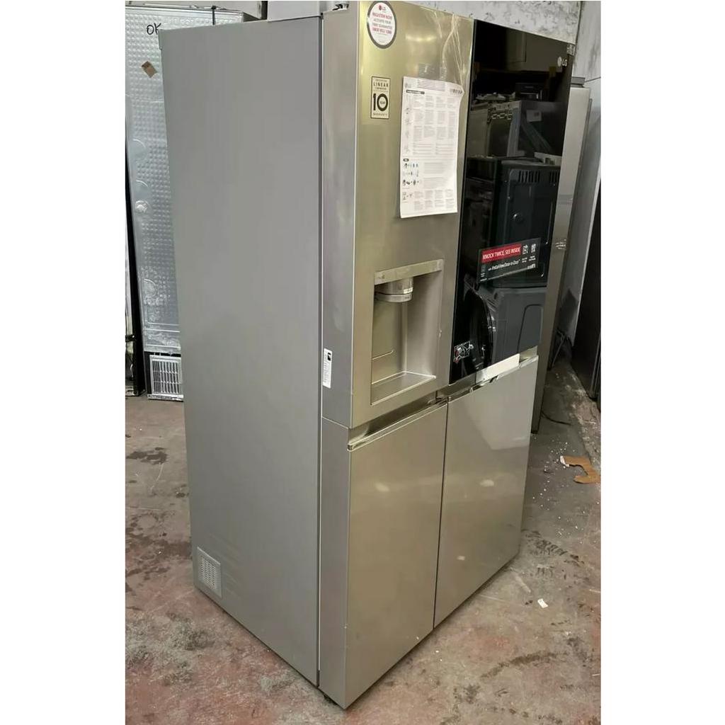 LG Stainless French 2 Door 601(L) Side by Side Refrigerator