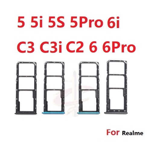 Sim tray solt holder For Realme 5 Pro 6 Pro 5i 6i 5S 6S | Shopee ...