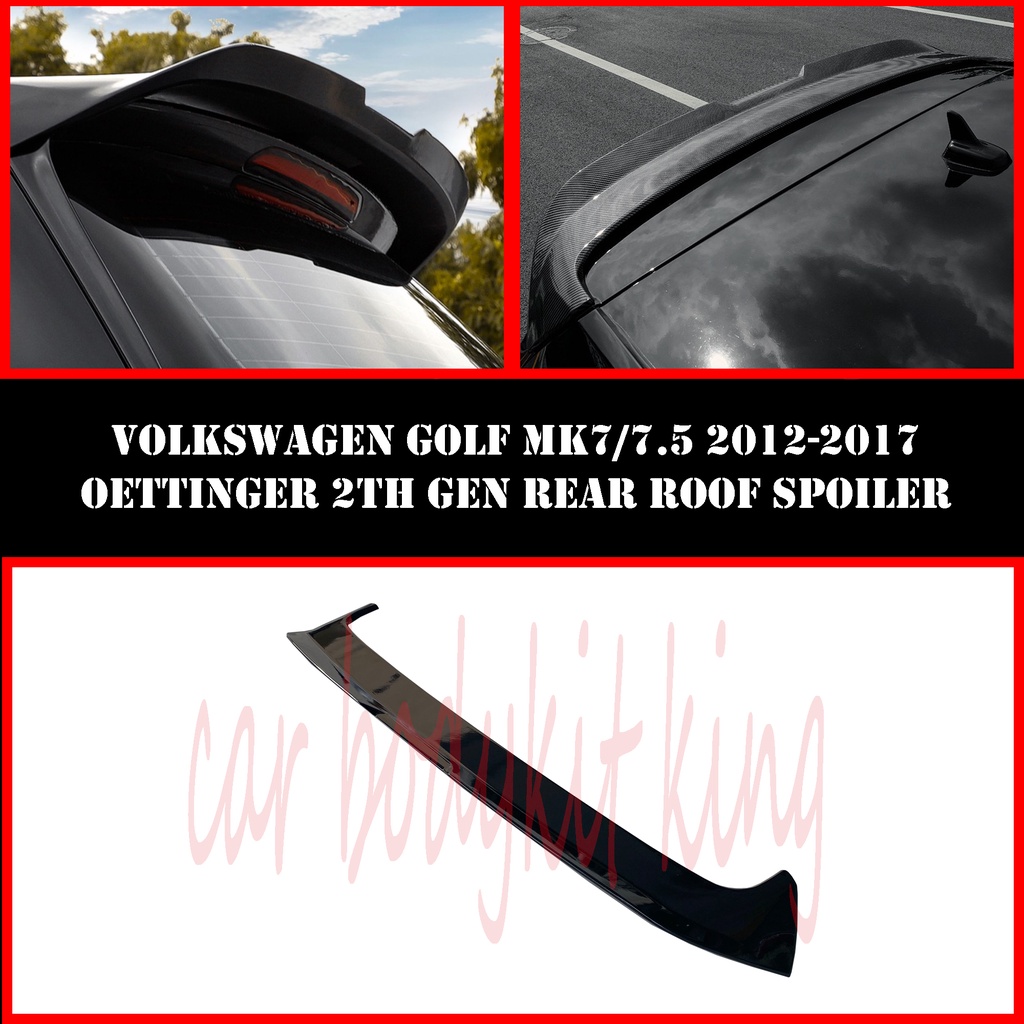 VOLKSWAGEN GOLF MK7/MK7.5 TSI R 2012-2017 OETTINGER 2TH GEN STYLE REAR ...