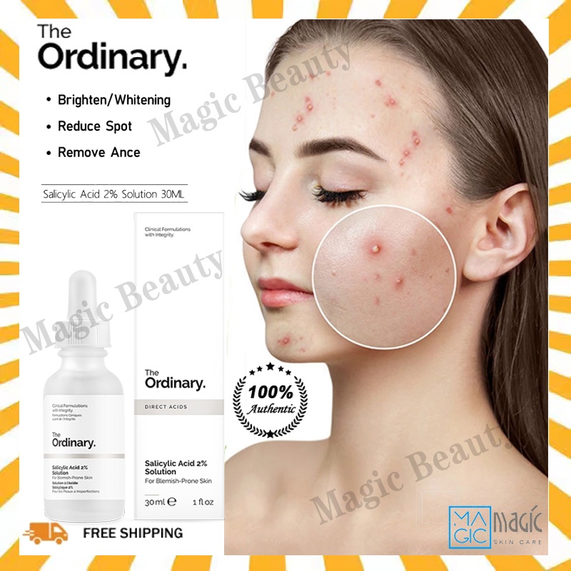 The Ordinary Salicylic Acid 2 Solution Clear Blackheads And Oil Remove