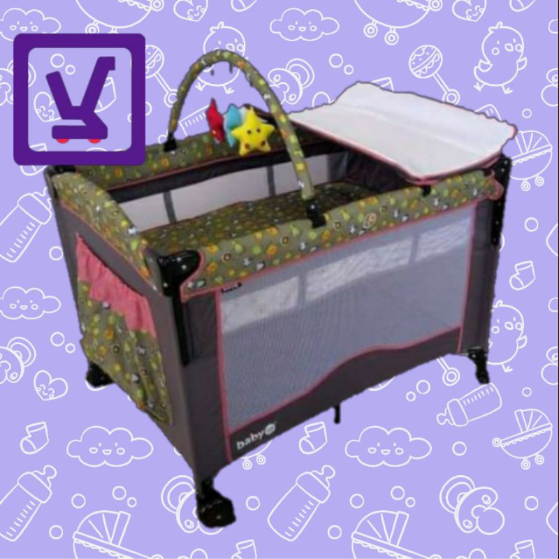 Portable best sale crib playpen