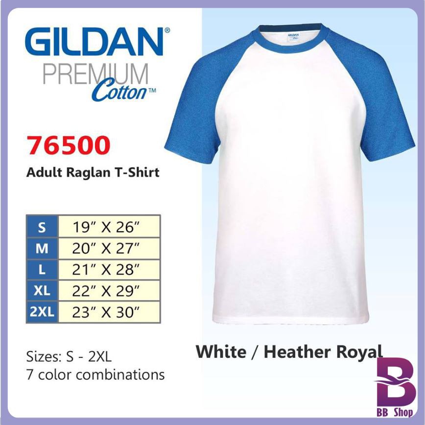 royal blue raglan shirt