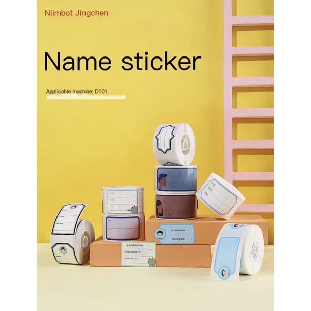 Niimbot D101 thermal label stickers!!! | Shopee Philippines