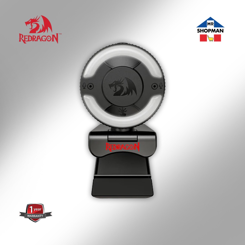 Redragon Oneshot FHD 1080P Webcam One Shot Camera | Shopee Philippines