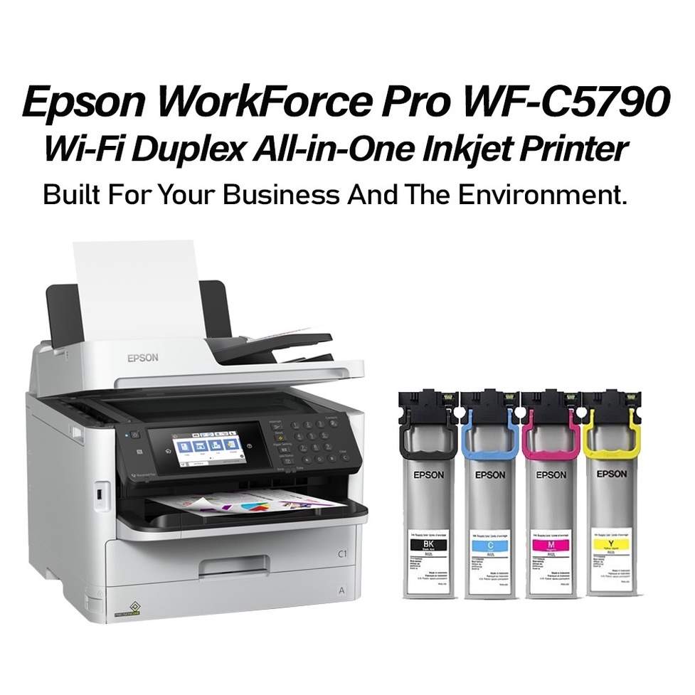 Epson Workforce Pro Wf C5790 Wi Fi Duplex All In One Inkjet Printer 5790 Shopee Philippines 7971