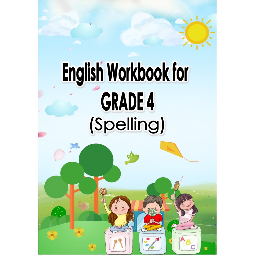 GRADE 4 SPELLING WORKBOOK (60 PAGES) Shopee Philippines