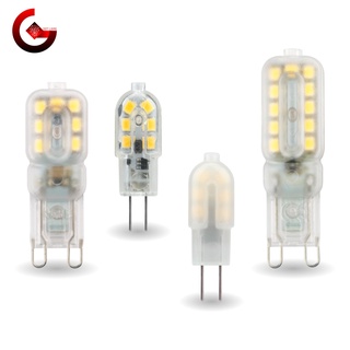 5Pcs COB G4 Bulb LED 6W LED Lamp Crystal LED Light Lampara 220V AC/DC 12V  Ampoule LED Bulbs Replace Halogen Lamps (Color : Cold White, Size : G4 220V