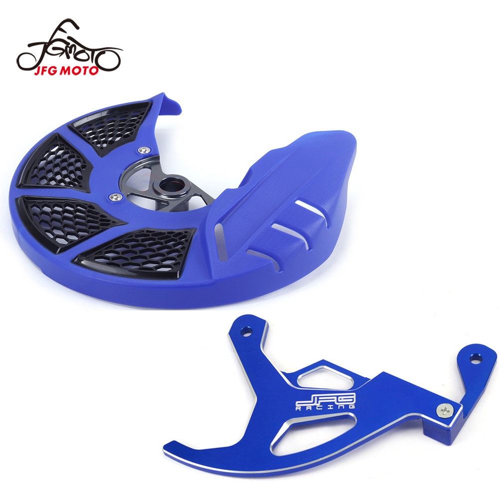 JFG MOTO Motorcycle Rear Brake Disc Guard Protector And Brake Disc ...