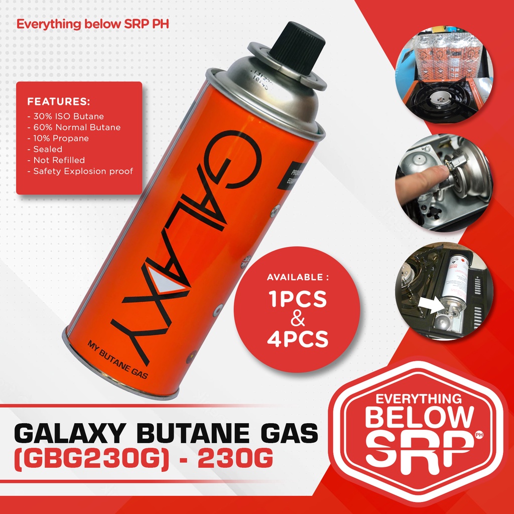 GALAXY Butane Gas 230g Shopee Philippines