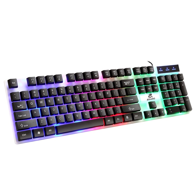 KEYBOARD LED Backlit Keyboard Luminous Color Gaming Keyboard Gaming ...