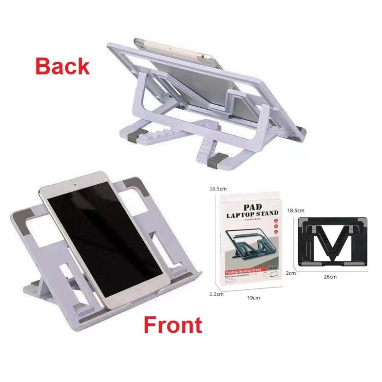 ZM020 Office Desktop Adjustable Laptop Stand Portable Folding MacBook