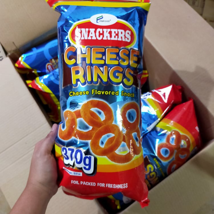 [Lowest Price] Snackers Cheese Ring, 370g Shopee Philippines