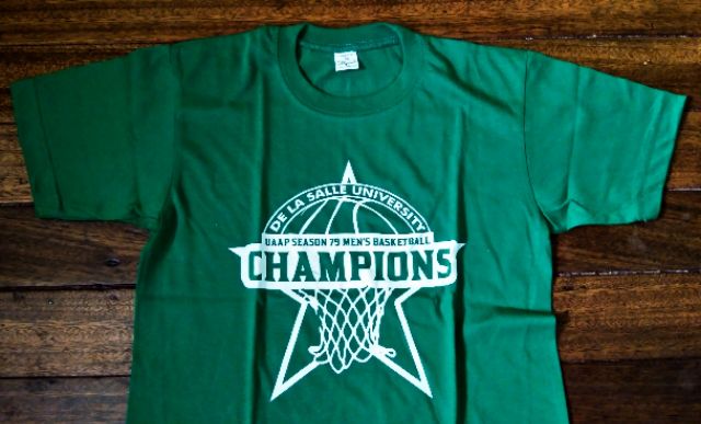 SALE!!! DLSU Championship Shirt (UAAP Season 79 Men's Basketball ...