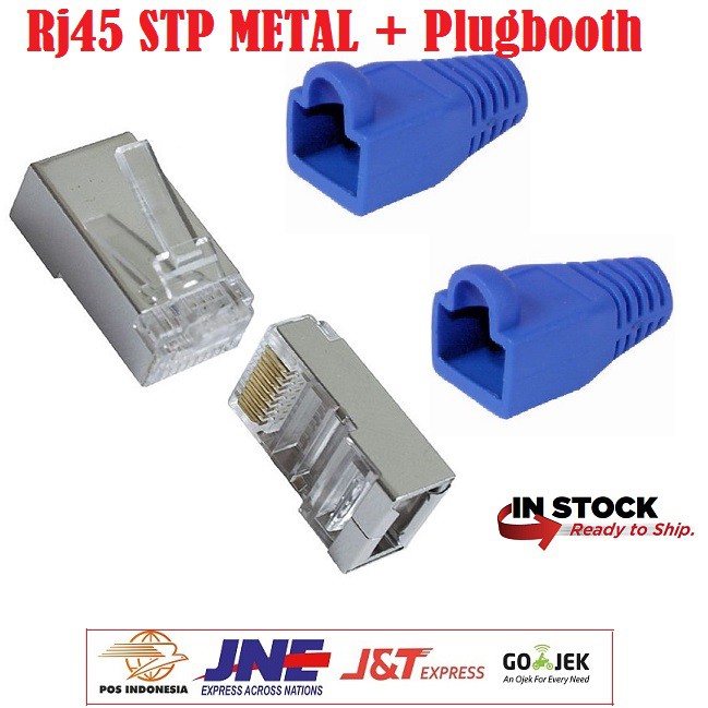 RJ45 STP Connector Metal RJ45 STP Connector - Plugbooth Retail unit ...