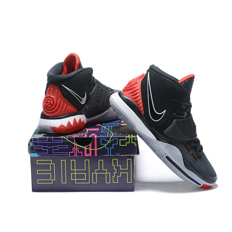 Kyrie irving shoes red on sale black