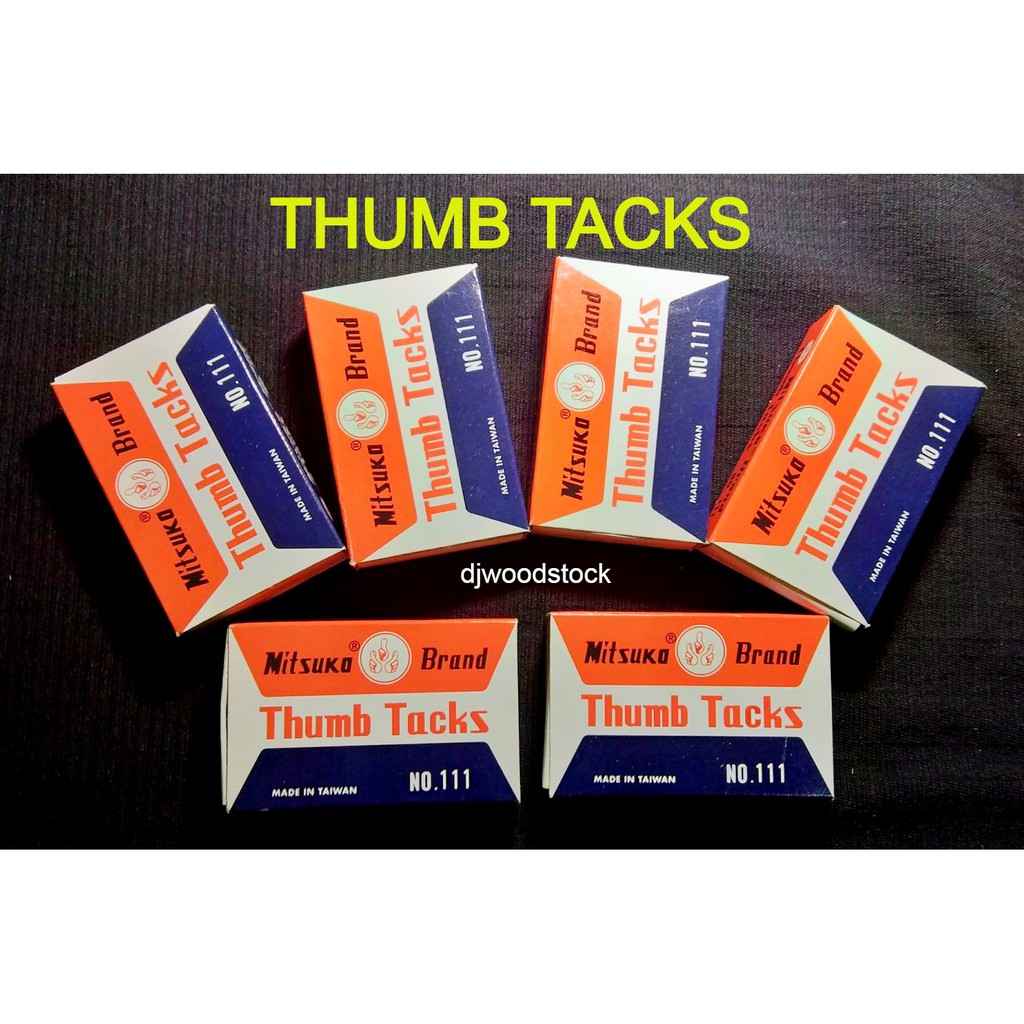 THUMB TACKS approximately 50pcs per box | Shopee Philippines