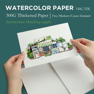 100 Sheets Watercolor Paper Bulk Cold Press Paper Drawing Paper