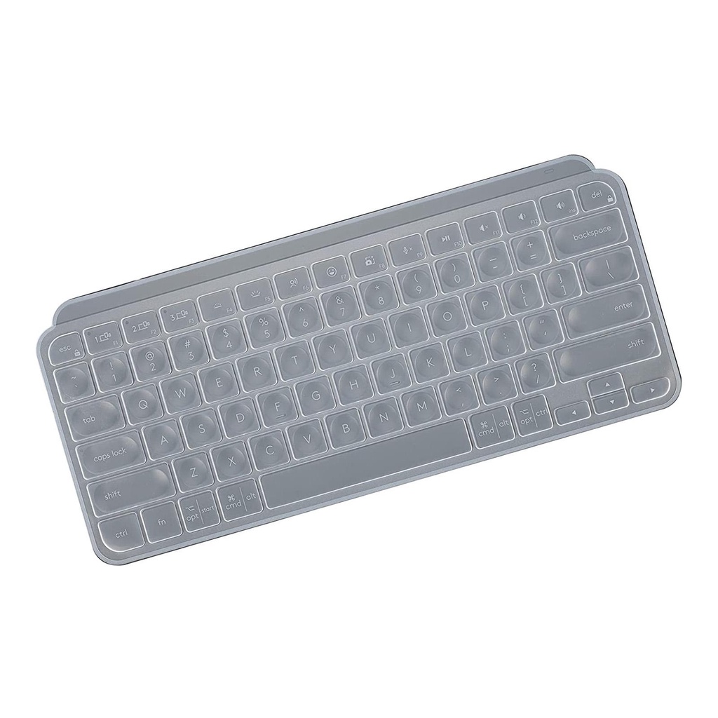 Silicone Keyboard Cover for Logi tech MX Keys Mini Wireless Keyboard ...