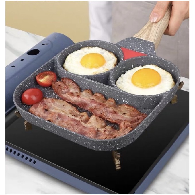 New Non-stick Aluminum Alloy Multi-function Omelette Pan Frying Pan Egg Pan  Steak Pan