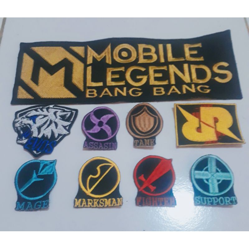 Mobile LEGENDS EMBROIDERED LOGO 1SET | Shopee Philippines