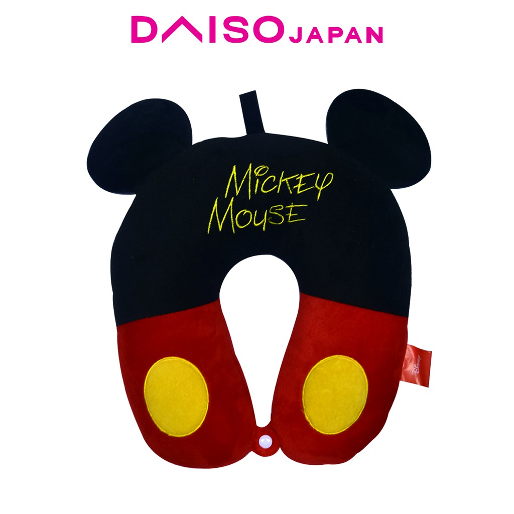 Daiso Mickey Mouse Neck Pillow Shopee Philippines