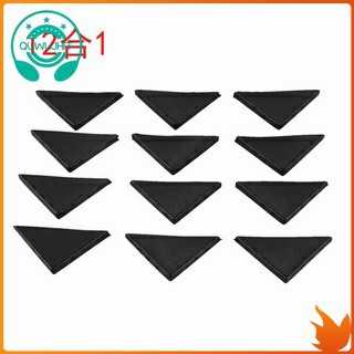 YouU Plastic Corner Protectors- 20 Pcs Shape Triple-cornered Glass Corner  Protector Cushion 10mm x 75mm for Corner Protection of Glass Corners,  Tiles