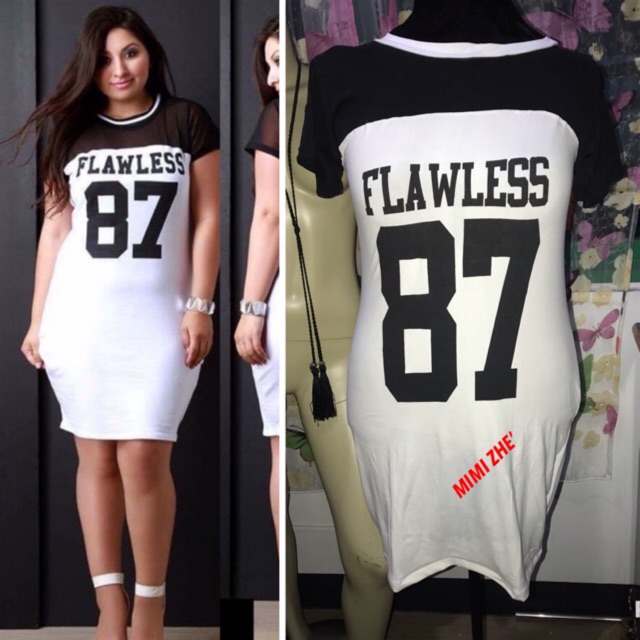 Plus size jersey outlet dress