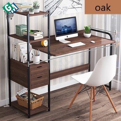 Home & Office Computer Table Desk Study Table With Book Shelf storage ...