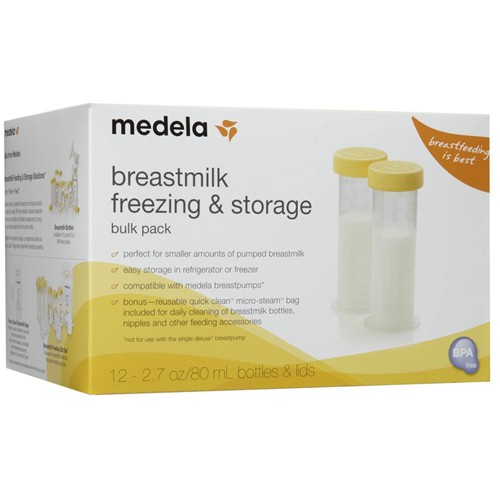 Sterile Medela Breastmilk Feeding and Storage 80ml / 2.7oz Bottle