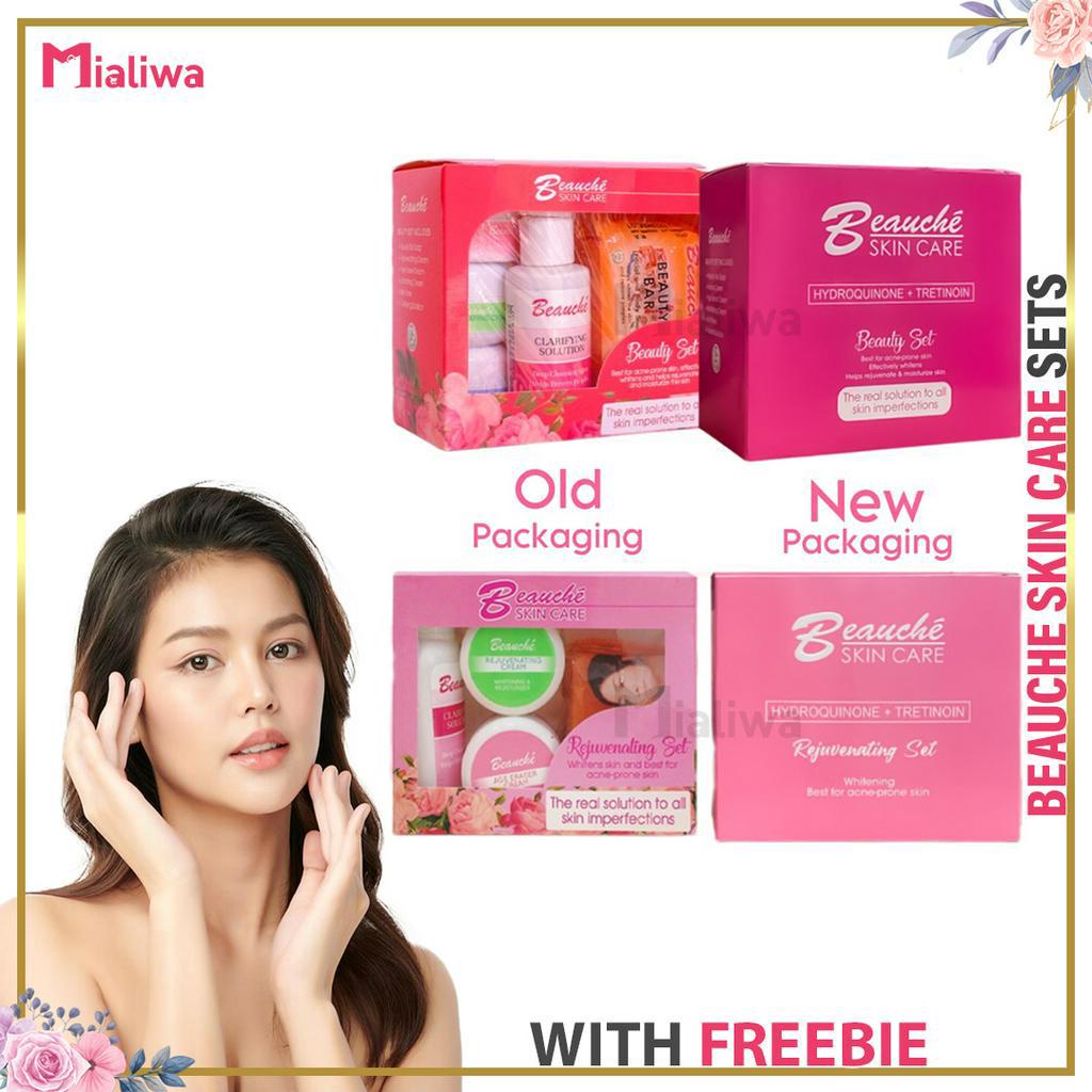 Beauche Skin Care Rejuvenating & Beauty Facial Set Pampaputi Dark Spot, Pimple, Exfoliating Kit