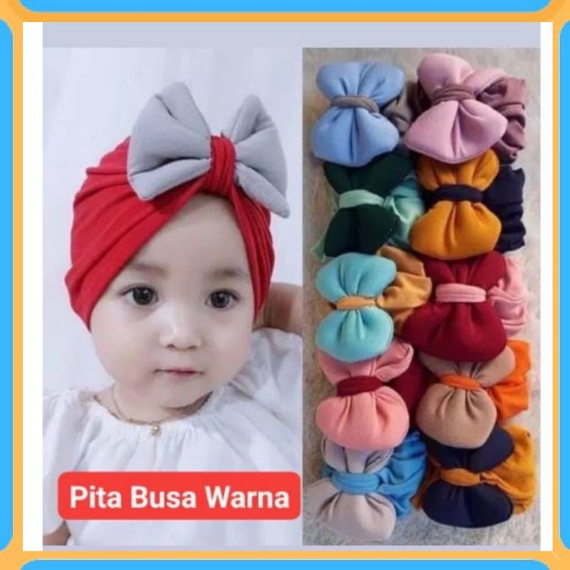 Turban Baby Turban Kids Turban Foam Ribbon Color 03th Shopee Philippines
